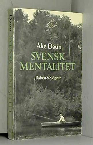 Stock image for Svensk mentalitet: Ett jamforande perspektiv (Swedish Edition) for sale by Book House in Dinkytown, IOBA