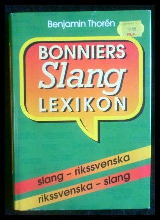 Stock image for Bonniers slang lexikon (Swedish Edition) for sale by WorldofBooks