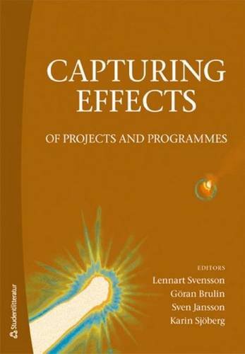 Imagen de archivo de Capturing Effects: of Projects & Programmes a la venta por Goldstone Books