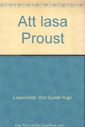Stock image for Att lasa Proust (Swedish Edition) for sale by Ammareal