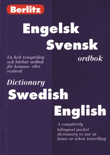 Beispielbild fr Engelsk-svensk ordbok : Swedish-English dictionary (Berlitz ordbok) zum Verkauf von Better World Books