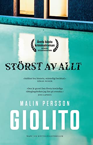 Beispielbild fr Storst av allt (av Malin Persson Giolito) [Imported] [Swedish] (Paperback) zum Verkauf von ThriftBooks-Atlanta