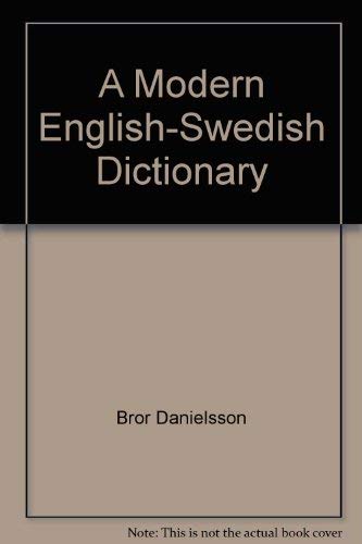 Beispielbild fr Modern Svensk-Engelsk Ordbok/A Modern Swedish-English Dictionary zum Verkauf von PsychoBabel & Skoob Books
