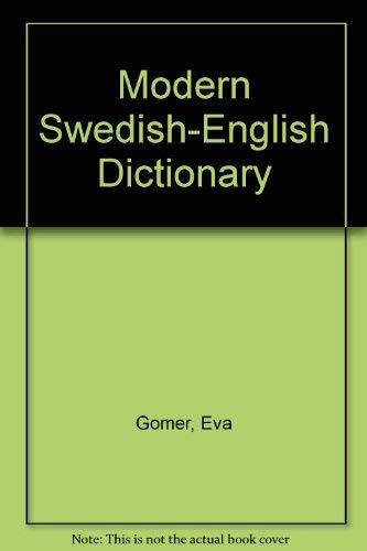 Stock image for Modern Swedish-English Dictionary for sale by Better World Books