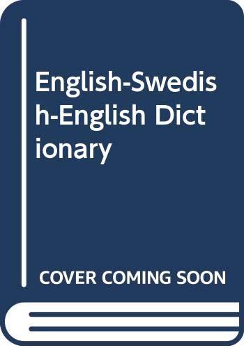 Stock image for English-Swedish-English Dictionary for sale by Ravin Books