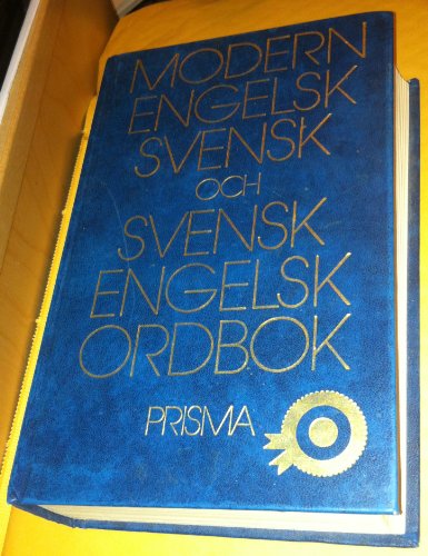 Stock image for Modern Engelsk Svensk och Svensk Engelsk Ordbok for sale by HPB-Red