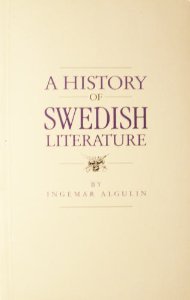 Stock image for A history of Swedish literature for sale by Better World Books: West