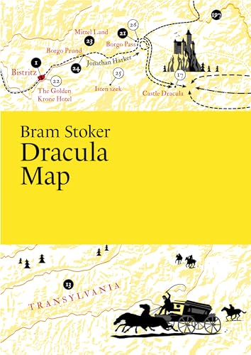 Stock image for Bram Stoker: Dracula Map (Literary Maps) for sale by Lakeside Books