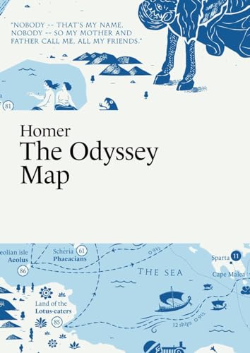 9789152770955: Homer: The Odyssey Map (Literary Maps)