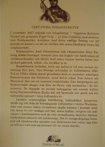 Stock image for Nya Sveriges historia: Vart stora indianaventyr (Swedish Edition) for sale by M & M Books