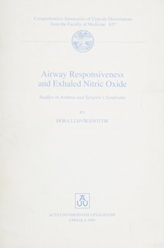 9789155445126: Airway Responsiveness and Exhaled Nitric Oxide: Studies in Asthma and Sjogren's Syndrome