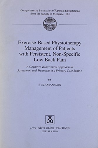 Exercise-Based Physiotherapy Management of Patients With Persistent, Non-Specific Low Back Pain: ...