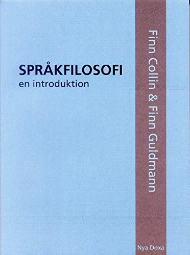 Stock image for Sprkfilosofi : en introduktion for sale by Pangloss antikvariat & text.