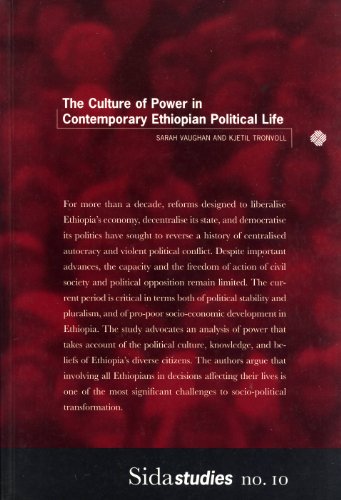 The Culture of Power in Contemporary Ethiopian Political Life (Sida Studies, 10) (9789158686113) by Sarah Vaughan; Kjetil Tronvoll
