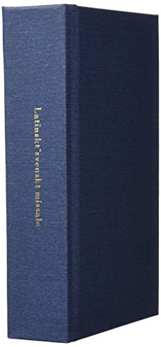 Stock image for Latinskt-Svenskt Missale for Son- Och Helgdagar -Language: swedish for sale by GreatBookPrices