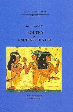 Stock image for Poetry of Ancient Egypt (Documenta Mundi Aegyptiaca 1) for sale by Joseph Burridge Books