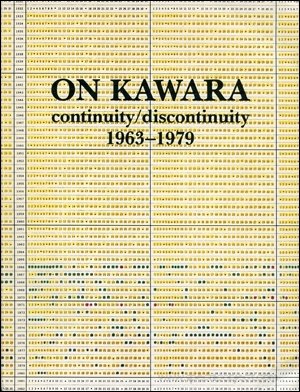 On Kawara, continuity/discontinuity, 1963-1979 (Moderna museet cat) (9789171001795) by On Kawara; Olle Granath; Peter Nilson