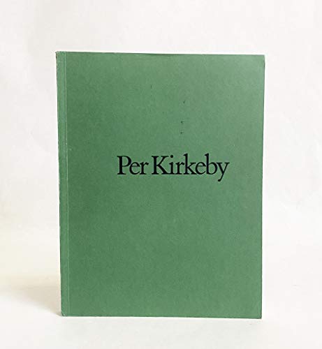 Stock image for Per Kirkeby: Mleri, Skulptur, Teckningar, B&Radic; &Part; Cker, Film: 1964-1990 for sale by PONCE A TIME BOOKS