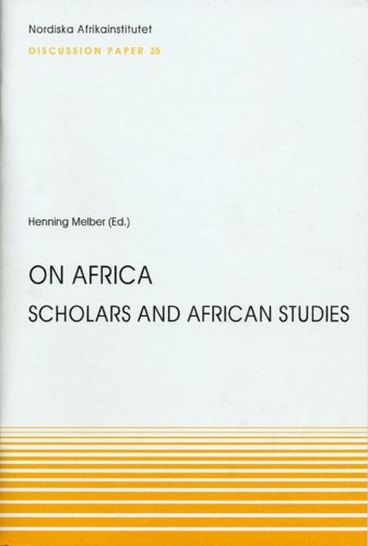 9789171065858: On Africa: Scholars and African Studies (NAI Discussion Papers)