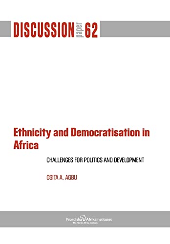 Stock image for Ethnicity and Democratisation in Africa for sale by PBShop.store US