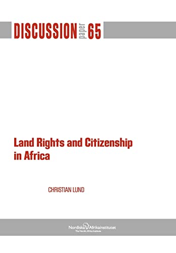 Stock image for Land Rights and Citizenship in Africa for sale by PBShop.store US