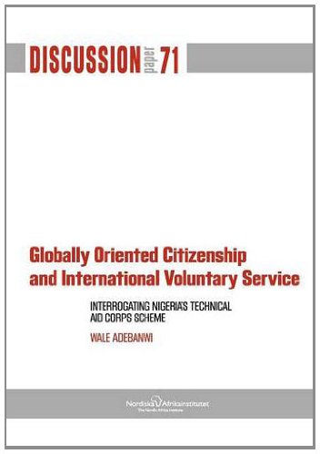 Imagen de archivo de Globally Oriented Citizenship and International Voluntary Service a la venta por PBShop.store US