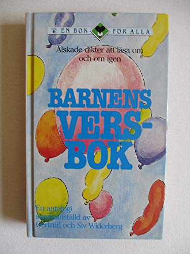 Stock image for Barnens versbok for sale by Antiquariat Armebooks