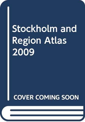 9789174310047: Stockholm and Region Atlas (2009)