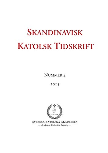 Stock image for Skandinavisk Katolsk Tidskrift for sale by PBShop.store US