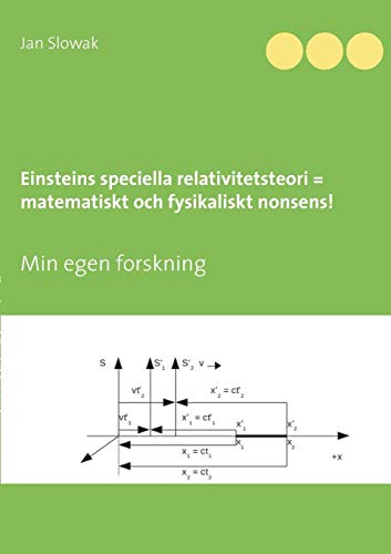 Beispielbild fr Einsteins speciella relativitetsteori = matematiskt och fysikaliskt nonsens! (Swedish Edition) zum Verkauf von Lucky's Textbooks