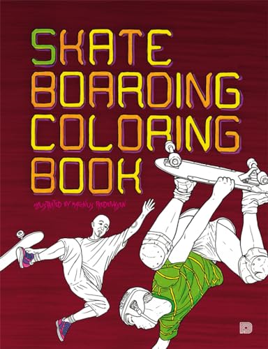 Imagen de archivo de Skateboarding Coloring Book a la venta por Books From California