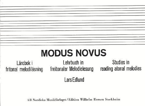 9789185662081: Lars Edlund Modus Novus