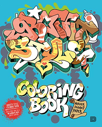 Stock image for Graffiti Style Coloring Book for sale by Books From California