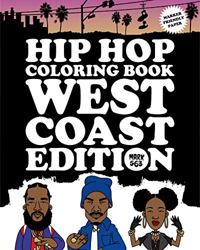 Stock image for Hip Hop Coloring Book West Coast Edition for sale by PBShop.store US