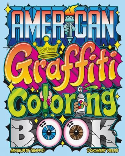 Imagen de archivo de American Graffiti Coloring Book a la venta por Books From California