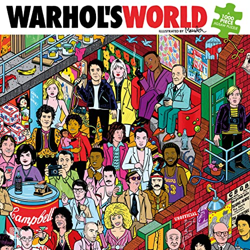 Beispielbild fr Warhol's World: A 1000 Piece Jigsaw Puzzle zum Verkauf von Monster Bookshop