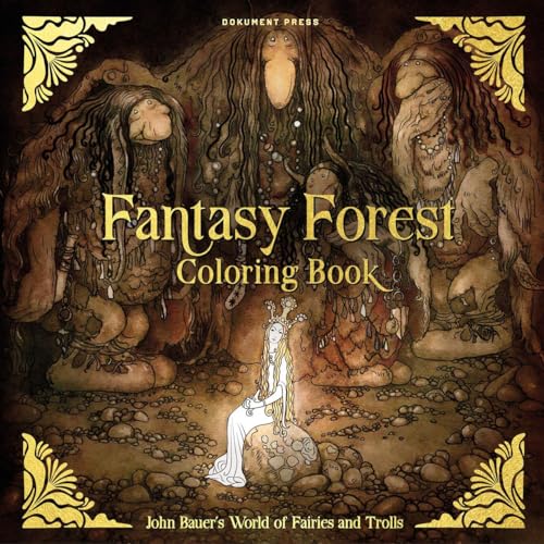 Imagen de archivo de Fantasy Forest Coloring Book a la venta por PBShop.store US