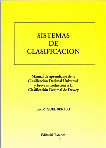 Sistemas de clasificacion.