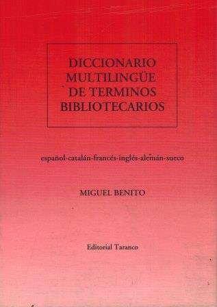Stock image for DICC. MULTILINGE TERMINOS BIBLIOTEC. for sale by TERAN LIBROS
