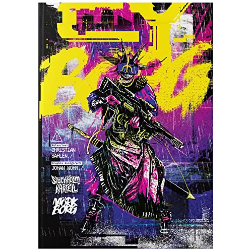 Free League Publishing CY_Borg Core Rulebook - Hardback Book, SciFi RPG Medium, Purple Free League Publishing CY_Borg Core Rulebook - Hardback Book, SciFi RPG Medium, Purple