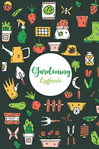 

Gardening Logbook: Your Gardening Planner and logbook. Garden organizer for planting, including a garden grid planner & extra space for notes