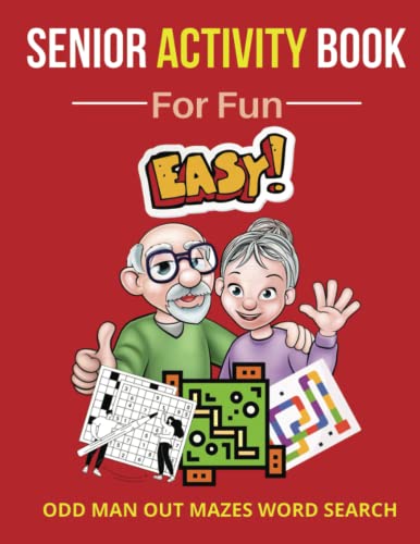 Stock image for Senior Activity Book for Fun: Dementia Activities for Adults for sale by GF Books, Inc.