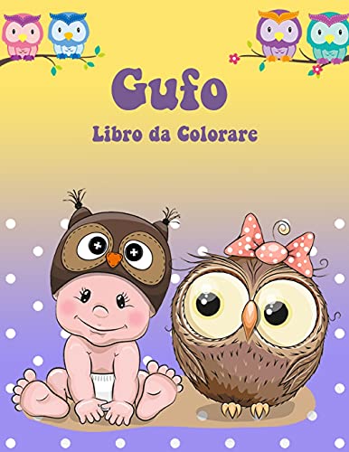 9789189478664: Libro da Colorare Gufo: Libro di attivit per bambini