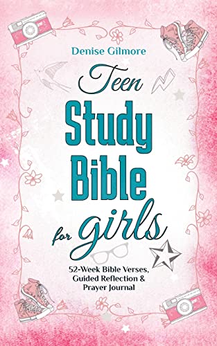Imagen de archivo de Teen Study Bible for Girls: 52-Week Bible Verses, Guided Reflection and Prayer Journal. (Value Version) a la venta por PlumCircle