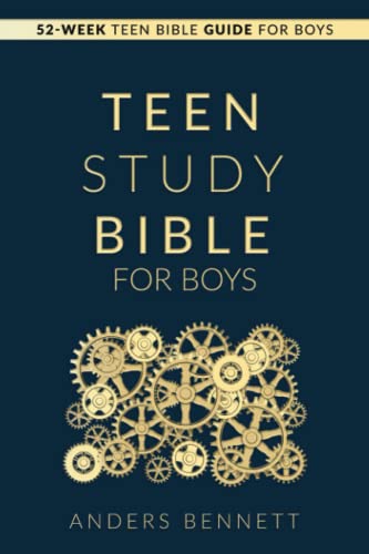 Stock image for Teen Study Bible for Boys: 52-Week Teen Bible Guide for Boys (Bible Study for Teen Boys) for sale by Front Cover Books