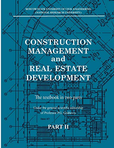Beispielbild fr Construction management and real estate development. Part II: Real estate development zum Verkauf von Lucky's Textbooks