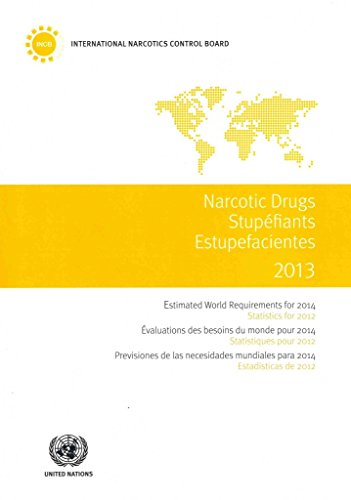 Stock image for Narcotic Drugs 2014 for sale by PBShop.store US