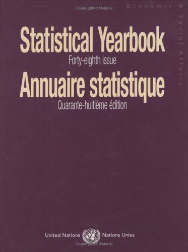 Stock image for Statistical Yearbook 2001 for sale by Better World Books