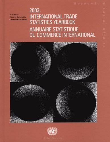 Imagen de archivo de International Trade Statistics Yearbook a la venta por Better World Books