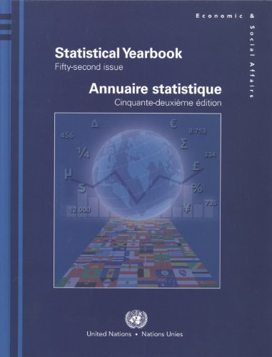 Beispielbild fr Statistical Yearbook - Fifty-Second Issue zum Verkauf von Better World Books